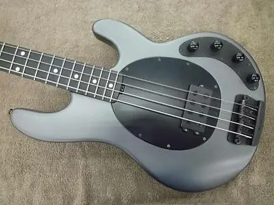 Musicman STINGRAY 4 Stealth Charcoal W/OHSC Used Electric Bass Guitar • $2330.92