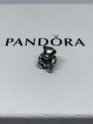 Pandora Teddy Bear Charm Genuine Retired  • £17.99