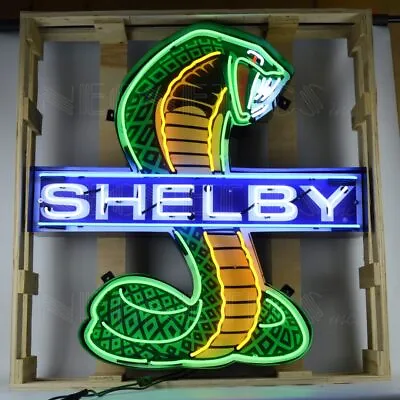 Shelby Cobra Auto AC Cobra Car Garage Neon Sign 43  X 45  • $1839.99