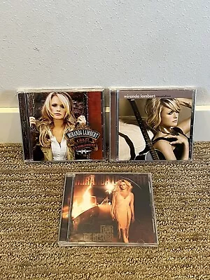 Miranda Lambert 3 CD Lot: Revolution Crazy Ex-Girlfriend Four The Record • $14.99