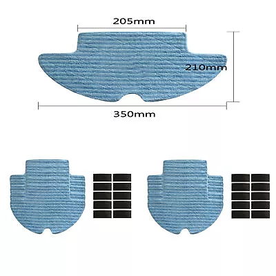 Reusable Mop Cloth Cleaning Pads For SWR-T320 M5108 Robotic Vacuum Cleaner • $15.88