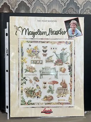 Marjolein Bastin FOUR SEASONS Counted Cross Stitch Pattern Leisure Arts • $32.50