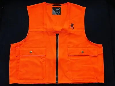 $14.99 • Buy Browning Safety Blaze Overlay Hunting Vest-Blaze Orange-3051000101