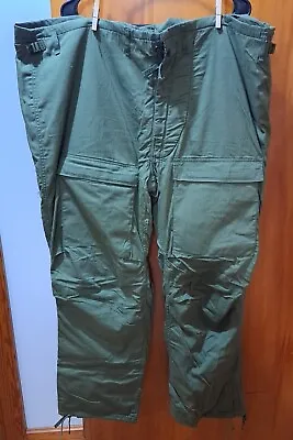 XL Chemical Protective Suit Pants Army Green Military Wear 1980 Bottoms Vintage • $24.99