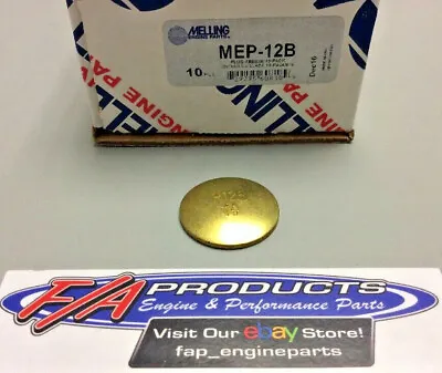 Melling MEP-12B Brass 1-3/8  Engine Freeze Out Expansion Convex Disc Type Plugs  • $3