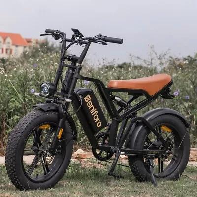 20'' 1000W E-Bike 48V 20Ah Fat Tire Mountain Electric Bicycle • $999.99