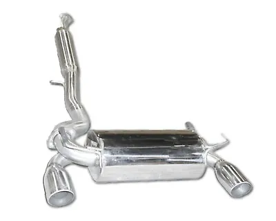 Dual Tip Catback Exhaust Muffler Fit 03-07 Nissan 350Z G35 Coupe 2D V6 VQ35DE • $275