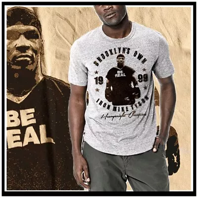 Boxing T-shirt Brooklyn Heavyweight Boxing Champ Iron Mike 1999 Face Off Tee • $19.99