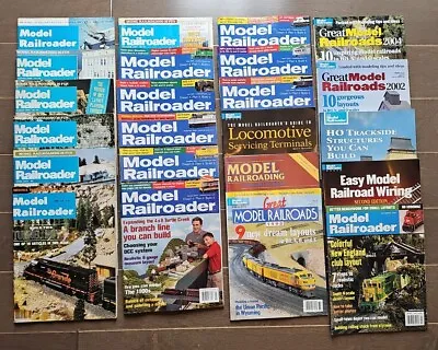 Model Railroader Magazine 1975-2005 Lot Of 23  Journals / Books Special Lot 3  • $22