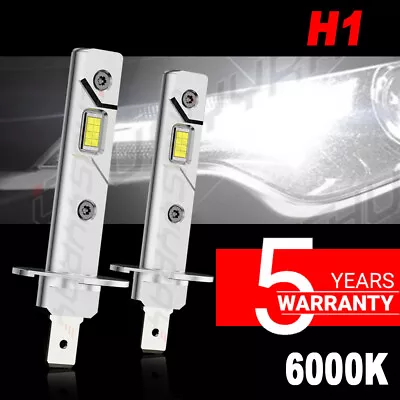 H1 LED Headlight High Beam Or Low Beam Bulbs Conversion Kit Super Bright 6K • $18.99