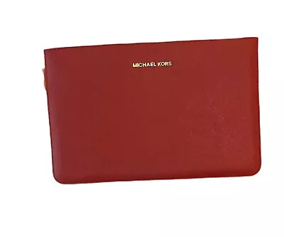 Michael Kors Sleeve For MacBook Air 11” True Red Saffiano Leather • $39.99