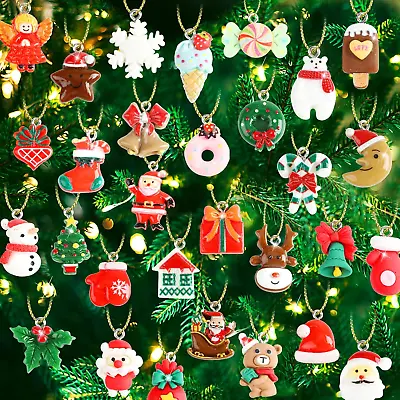 42 Pcs Mini Christmas Ornaments Miniature Resin Christmas Tree Ornaments For • $15.99