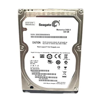 Seagate 320GB ST9320325AS 5400RPM SATA 2.5  Laptop HDD Hard Disk Drive • £10.79