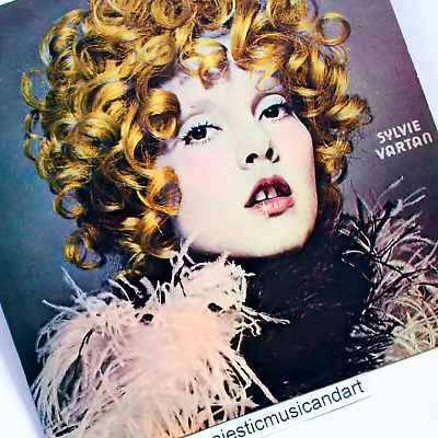 Sylvie Vartan As Gold Marilyn Warhol Style Cover 1970 France Vinyl Lp • $150