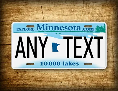 Custom Minnesota Novelty State License Plate MN Replica Personalized Text  • $19.25