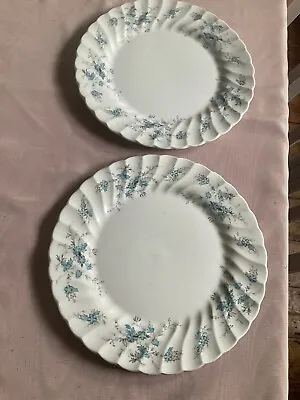 Myotts China Lyke Ware. 2 Dinner Plates 9 3/4” 25cm. • £8.99