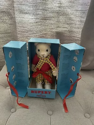 🌺Merrythought RUPERT THE BEAR Limited Edition Boxed COA Mint Con. Collectable🌺 • £22