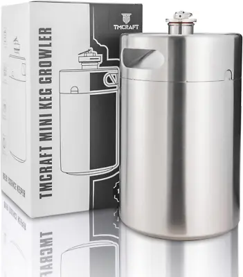 170Oz Stainless Steel Mini Keg Portable Beer Growler With Exhaust Valve Designed • $75.99