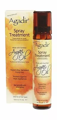 AGADIR Argan Oil Spray Treatment Repairs And Adds Elasticity To Dry Hair 5.1 Oz • $13.37