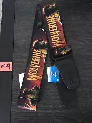 NWT Marvel & Buckle Down Wolverine X-men Nylon Adjustable Guitar Strap • $14.99