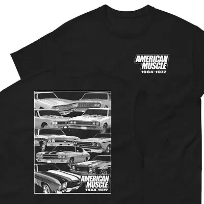 1964-1972 Chevelle Shirt Mens American Muscle Car Enthusiast T-Shirt • $25.91
