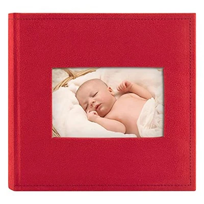$18.47 • Buy Photo Album Christmas Vacation Memories For 200 4x6 Pictures Pockets Suede - Red