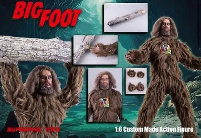 1/6 The Six Million Dollar Bionic Man Bigfoot Rare Supermad No Hot Toys Ltd 350 • $499
