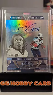 2023 Plates & Patches Highly Revered Chris Johnson Auto #d /149 • $15