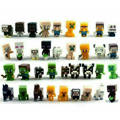 $19.99 • Buy 36x Kids Toys Minecraft Mini Figures Cute Action Figure Unique Character Gift