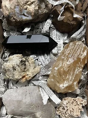 Rock Mineral Crystal Polished Stone & More Estate Collection Lot • $19.95
