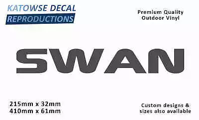 Jayco Swan 2011-14 Caravan Replacement Vinyl Decal Sticker • $18.95