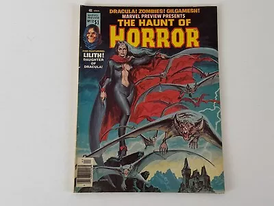 Marvel Preview #12 THE HAUNT OF HORROR Curtis Comic Magazine 1st LILITH 7.0 F/VF • $80