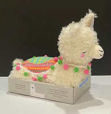 Tiny Love & Carry Plush Pink Llama Pillow Warming Huggable Cuddly Microwavable • $28