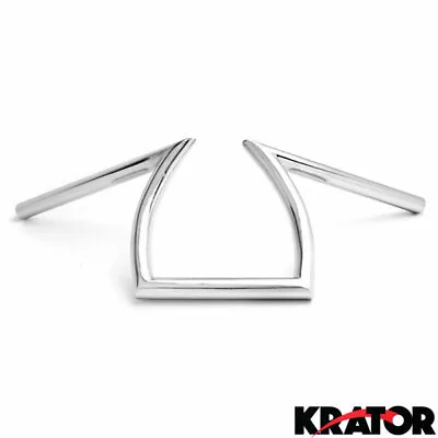 Cruiser Handle Bars 1  Chrome For Yamaha Virago XV 250 500 535 700 750 920 1100 • $46.99