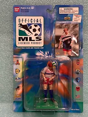 1997 Ban Dai MLS Collectible Figure And Trading Card Alexi Lalas MLS Soccer • $11.99