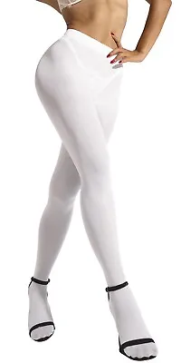 Opaque Dance Pantyhose Corpse Bride Costume Stockings Nylons Pantyhose Tights XL • $25.98