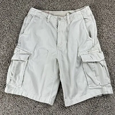 American Eagle Cargo Shorts Mens 30 Distressed Baggy Military Surplus Utility • $24.90