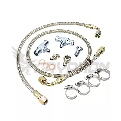 Turbo Water Line Kit For Toyota Land Cruiser 2H HJ47 HJ60 HJ75 TD05H 16G 18G 20G • $80.44