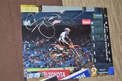 RYAN DUNGEY #5  SIGNED 11x14 ACTION PHOTO- COA -ELI TOMAC COOPER WEBB • $46.50