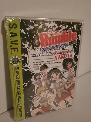 School Rumble Season 1 + OVA's DVD S.A.V.E. Edition Anime New • $19.99