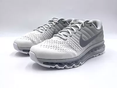 Nike Air Max 2017 Pure Platinum Wolf Grey 849559-009 Men’s Sz 9 • $109.95