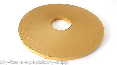 Fibre Back Tack Tape Strip Card Roll Upholstery Tacking Strip 13mm Wide • £13.99