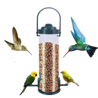 £3.82 • Buy Squirrel;Proof Bird Feeder For Outdoor Hanging Food Garden Decoration Tool--