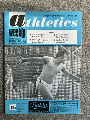 £6.99 • Buy ATHLETICS WEEKLY - 25 August  1973
