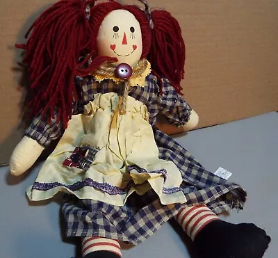 Vintage Raggedy Ann Doll • $15.99