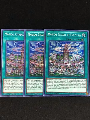 Yugioh Magical Citadel Of Endymion Dasa-en055 1st Secret X3 • $3.99