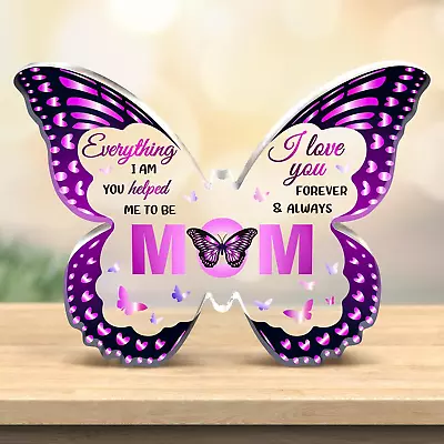 Gifts For MomMothers Day Unique Mom Birthday Gift Ideas5X3.8 Butterfly Acrylic • $12.99