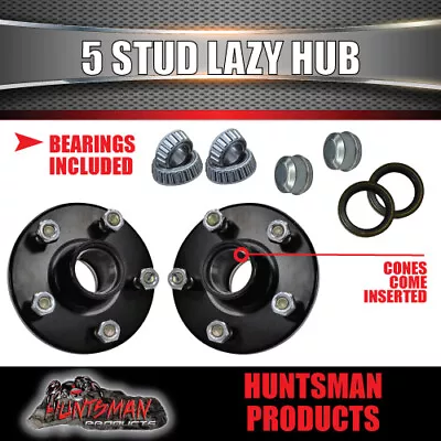 X2 Trailer Caravan Hubs HT Holden 5/108 PCD & LM Holden Bearings . SG CASTING!! • $68