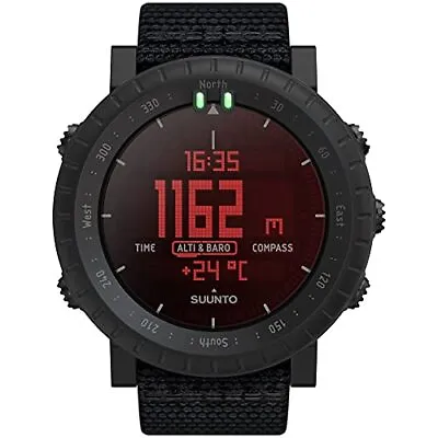 SUUNTO Watch Core 3 ATM Water Resistant Alpha Stealth ‎SS050504000 • $331.82