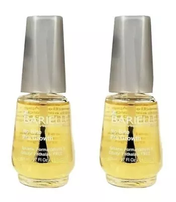 2x Barielle No Bite Pro Growth Base Nail Polish Biting Prevention Adult & Kids • $15.74